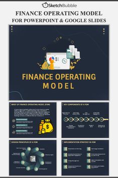 the finance operating model for powerpoint and google slides