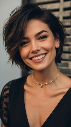 25 Effortless Short Silk Press Hairstyles to Transform Your Look - DIGIDIA Short Hairstyle With Long Bangs, Ear Length Hair Round Face, Mom Short Haircut, Hair Round Face Medium, Short Length Haircut For Round Faces, Short Haircut For Women With Bangs, Short Hairstyles With Bangs Round Face, Short Hairstyle For Thinner Hair, Short Hair For Thinner Hair