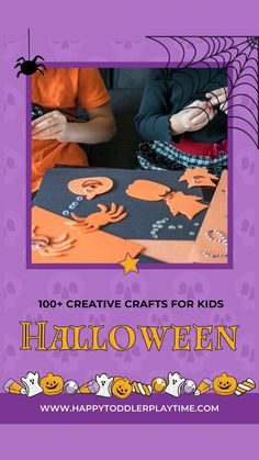 halloween crafts for kids that are easy to make