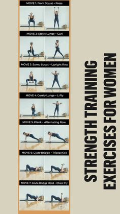 a poster with instructions for how to do an exercise