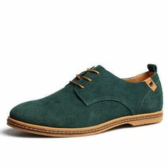 Casual Pointed Toe Dress Shoes For Spring, Casual Dress Shoes With Round Toe For Spring, Casual Spring Dress Shoes With Round Toe, Spring Casual Dress Shoes With Round Toe, Casual Brogue Dress Shoes With Closed Toe, Casual Lace-up Dress Shoes For Spring, Casual Summer Dress Shoes With Rubber Sole, Casual Plain Toe Dress Shoes For Summer, Casual Dress Shoes With Rubber Sole And Pointed Toe