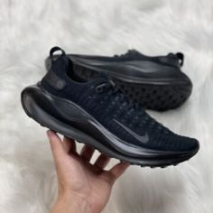 Item: Nike Reactx Infinity Run 4 Size: Men's Us. Size: 9.5 Condition: New With Defects New* Minor Gluing On Upper From Manufact. Offers Welcome Bundle And Save: Visit Our Store And Send A Message With Your Bundle 100% Authentic C-049225 Air Force One Shoes, Black Basketball Shoes, Nike Waffle, Nike Air Force Ones, Golf Shoes Mens, Nike Flyknit, Football Cleats, Swim Shoes, Black Running Shoes