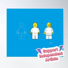 High-quality posters to hang in dorms, bedrooms or offices. Multiple sizes are available. Printed on 185gsm semi gloss poster paper. Additional sizes are available. Evolution of a lego man illustration Lego Man, Man Illustration, Buy Lego, Art Boards, Quality Posters, Sale Poster, Photographic Print, Evolution, Poster Design