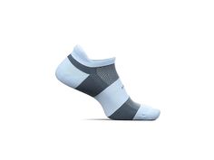 Feetures High Performance Cushion No Show Tab - Women's No Show Socks Shoes : Stormy Sky : These Feetures High Performance Cushion No Show Tab socks are a classic design that are engineered for high impact activities so you can push your workout that extra distance! No-show cut keeps your socks just out of sight and your feet feeling dry and comfy. Sold as one-pair pack. Power bands of Lycra, designed to contour to each individual foot, lead to an enhanced fit, which reduces movement to avoid bl Breathable Athleisure Socks For Running, Breathable Running Socks In Athleisure Style, Breathable Sporty Socks For Sports, Comfortable Running Socks Sweat Resistant, Comfortable Sweat Resistant Running Socks, Comfortable Sweat-resistant Running Socks, Sporty Go-dry Running Socks, Athleisure Anti-odor Running Socks, Anti-odor Running Socks Athleisure Style