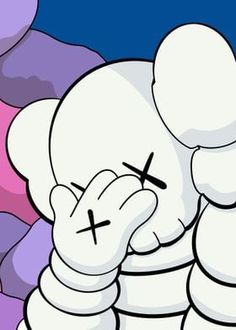 an image of a cartoon character holding his head