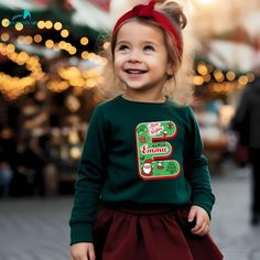 ❤️ Get your little one in the holiday spirit with our Custom Name Christmas Sweatshirt for Kids! Perfect for the festive season, this cozy sweatshirt can be personalized with your child's name, making it a special and memorable gift for Christmas Day. It's ideal for family gatherings, holiday photos, or simply spreading Christmas cheer. Pair it with a Christmas Doodle Letters Shirt or a matching Christmas Family T-Shirt for an adorable, coordinated look. Related keywords: Christmas Doodle Letters Shirt, Christmas Family T-Shirt, Personalized Christmas Kids Gift. ❤️ P R O D U C T * I N F O * Classic, unisex fit - Comfortable to wear and suitable for anyone to wear. * Printing technique: Direct to Garment. * Soft-style combed cotton, very breathable and moisture-wicking. * The image is vivid Christmas Doodle, Doodle Letters, Christmas Doodles, Name Christmas, Christmas Kids, Doodle Lettering, Christmas Family, Cozy Sweatshirts, Christmas Gifts For Kids