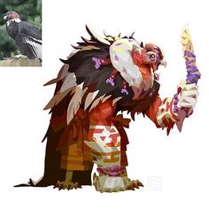 ArtStation - changyu Q Vulture Character, Zootopia Characters, Reference Art, Creature Artwork, Creature Feature, Creature Concept Art