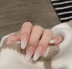 Nails Yellow, Asian Nails, Smink Inspiration, Casual Nails, Blush Nails, Classy Acrylic Nails, Soft Nails, Jelly Nails, Beauty Nail