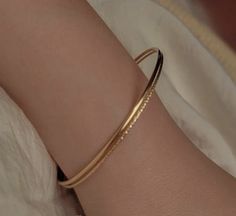 14K gold filled double layered bangles Bracelet. Elegant bangles Bracelet. Minimalist magnetic bracelet. Gift for her Simple Gold Bangle Bracelet, Minimalist Everyday Gold Plated Bangle, Gold Minimalist Bracelet With Double Band, Gold Double Band Bangle As A Gift, Gold Minimalist Double Band Bracelet, Minimalist Double Band Gold Bracelet, Minimalist Gold Plated Bangle, Elegant Double Band Gold Bangle, Elegant Gold Double Band Bangle