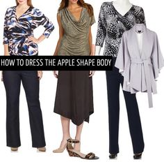 Since some articles are now 2 years old, I’m refreshing them with new insights and images. Today the apple shaped body. This is continuation to our articles on how to dress for your body type. In this Dress Apple Shape, Apple Dress, Apple Shape