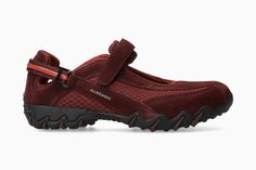 Allrounder Niro Solid Burgundy Everyday Challenges, Trekking Shoes, Unique Shoes, Innovative Design, Shock Absorber, Dark Red, Innovation Design, Trekking, Red Leather