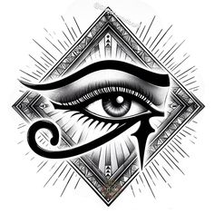 an all seeing eye tattoo design