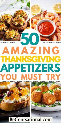 50 amazing thanksgiving appetizers you must try