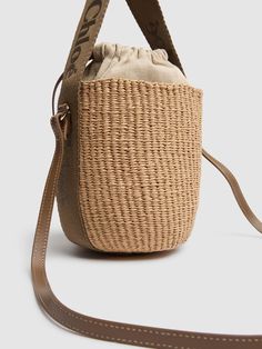 Height: 17cm Width: 16cm Depth: 16cm. Fixed leather strap,Drop: 42cm. Single logo top handle,Drop: 11cm. Top drawstring closure Neutral Bag, Versace Brand, Ski Accessories, Loafer Mules, Basket Bag, Flat Espadrilles, Swim Accessories, Heeled Loafers, Handle Bag