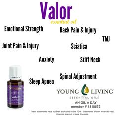 Valor Essential Oil Benefits, Valor Essential Oil Young Living, Young Living Valor, Valor Essential Oil, Raindrop Technique, Nontoxic Living, Whiskey Recipes, Essential Oils For Pain