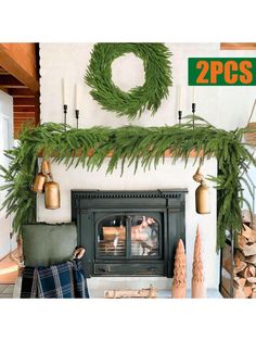 2 Pcs 6 FT Artificial Norfolk Pine Garlands, Real Touch Winter Pine Garland, Green Artificial Greenery Garland For Table, Mantle, Wall, Indoor, Outdoor Decorations (2pcs 6 FT) 2pcs Norfolk Pine Vine    PE     Home Decor, size features are:Bust: ,Length: ,Sleeve Length: Garland For Table, Norfolk Pine, Pine Garland, Artificial Greenery, Christmas Material, Greenery Garland, Christmas Decorations Diy Outdoor, Holidays Christmas, Colorful Boho