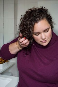 Curly Hair Day 2, Second Day Curls, Hairstyles For Naturally Curly Hair, Curly Tips, Hair Tricks, Second Day Hairstyles, Naturally Curly Hair, Long Hairstyle