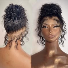 PRICES MAY VARY. 1.Full 360 Lace Front Wigs Human Hair: Deep Wave 360 Lace Front Wigs Human Hair,High Quality Brazilian Human Hair, Healthy and Vibrant, Comfortable Against Skin 2.360 Lace Frontal Wigs Human Hair Cap Size: （21.5-23.5 Inch）With 4 Combs And Adjustable Straps Make It Fit Most People,Firm And Snug.Wig Elastic Bands Allows To Change The Tightness To Fit Your Head Circumference.Comfortable and Breathable, It Will Not Be Hot In Summer. 3.Deep Wave 360 Lace Front Wig Can Make High Ponyt Full Lace Frontal, Brazilian Body Wave Hair, Long Human Hair Wigs, Lace Front Wigs Human Hair, Curly Lace Front Wigs, 360 Lace Wig, Curly Waves, Deep Curly, Wigs Human Hair