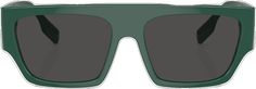 Luxury Green Sunglasses With Uv Protection, Luxury Green Wayfarer Sunglasses, Luxury Green Sunglasses With Square Frame, Luxury Green Sunglasses With Mirrored Lenses, Classic Green Rectangular Sunglasses, Designer Green Sunglasses With Gradient Lenses, Luxury Green Polarized Sunglasses, Green Rectangular Tinted Sunglasses, Luxury Green Sunglasses With Gradient Lenses