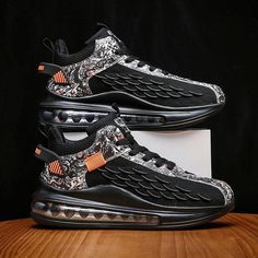 15% MORE OFF FOR ORDER OVER $89.95 COUPON CODE FOR USE Saveme15 A great Husk 8x8 Sneakers that has been designed to be a perfect fit for the modern demands of the contemporary. With premium material on its upper, and a soft midsole for style and comfort The shoe is a fashion-forward design, comfort and long-lasting. Note: Our size is just for reference, please choose your size according to your true foot length against our size chart.LIMITED STOCK! SOLD FAST!* This item should arrive in 2-3 week Spring Black High-top Synthetic Sneakers, Black Casual High-top Sneakers With Air Cushioning, Modern High-top Basketball Shoes With Air Cushioning, Modern Lace-up Basketball Shoes With Air Cushioning, Modern High-top Sneakers With Air Cushioning, Modern Synthetic Basketball Shoes With Air Cushioning, Modern Basketball Shoes With Air Max Cushioning, Black Modern High-top Sneakers With Air Max Cushioning, Modern Air Max Cushioned Lace-up Basketball Shoes