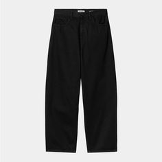 Carhartt Work In Progress Brandon Pants In Black. Carhartt Work Pants, Carhartt Pants, Carhartt Work In Progress, Carhartt Women, Carhartt Wip, Pants Color, Work Pants, Work In Progress, Straight Leg