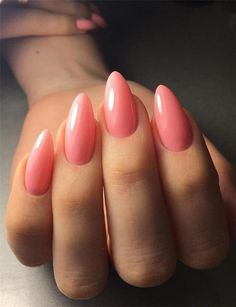 Gel Manicure Designs, Gel Nail Design, Pink Nail, Neutral Nails, Nail Arts