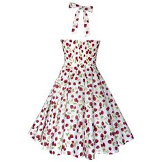 Retro A-line Summer Dress, Summer Retro A-line Vintage Dress, Red A-line Vintage Summer Dress, White Vintage Summer Party Dress, Summer Rockabilly A-line Dresses, Spring Vintage Dress For Retro-themed Events, Spring Retro Dresses For Retro-themed Events, Vintage Dress For Retro-themed Spring Events, Retro Dresses For Spring Retro-themed Events