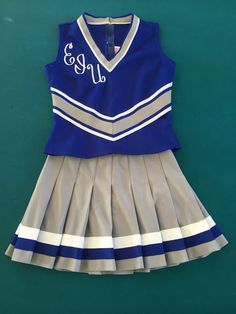 Vintage 80’s EIU cheerleader uniform by Varsity Vintage Cheerleader Uniform, 80s Cheerleader, Baby Queen, Sketching Ideas