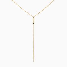 Diamond Bar Lariat – Consider the Wldflwrs Dainty Gold Chain, Friendship Necklaces, Diamond Bar, Signature Jewelry, Jewelry Studio, Letter Necklace, Lariat Necklace