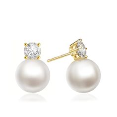 PRICES MAY VARY. Elegant Design: These post pearl earrings feature a timeless and dainty design with lustrous 925 sterling silver and high-quality shell pearl studs in sizes 6mm, 8mm, or 10mm.Available in gold or silver finishes, these earrings can be dressed up or down for any occasion, from casual wear to formal events. Meterial: This pearl stud earrings are made by brass wth real gold plated, our OEM 925 sterling silver post which hypoallergenic no stimulation for the skin. 5A cubic zirconia, Pearl Earrings Studs, Pearl Earrings Gold, Earrings Bridesmaid, Gold Pearl Earrings, Bridesmaid Wedding, Earrings Women, Pearl Stud Earrings, Cz Diamond, Bridesmaid Earrings