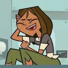 court laughing confessional td tdwt total drama world tour pfps icons Courtney And Duncan, Tdi Oc, Oc Insert, Total Drama Art, Total Drama World Tour