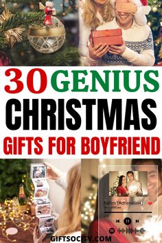 the cover of 30 genius christmas gifts for boyfriends