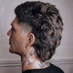 Trendy We Fryzurach, Men Haircut Curly Hair, Boy Cut, Modern Mullet, Faded Hair