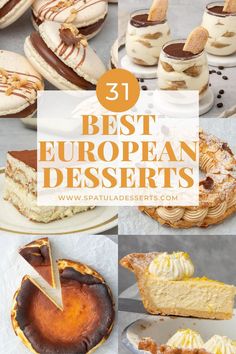 Best European Desserts European Desserts, Desserts Around The World, Fancy Desserts Recipes, Popular Dessert, Famous Desserts, International Desserts, Brulee Recipe, British Desserts, Most Popular Desserts