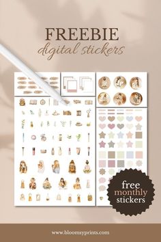 Free monthly digital stickers ♥ Aesthetic cliparts for your digital planner howtomakeadigitalplan... todolistplanner #schoolplanner #digitalplannersticker #notion_dashboard_ideas_aesthetic_dark Digital Stickers Aesthetic, Planner Monthly Layout, Travel Budget Planner, Money Stickers, Planning Routine, Digital Journaling, Planner Writing