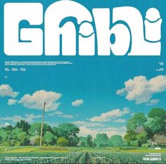 an image of a magazine cover with trees and clouds in the background, which reads'ebii '