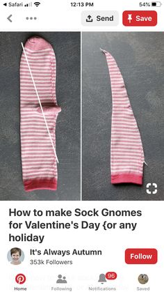 the sock gnomes are on twitter for valentine's day