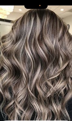 Ombre Hair At Home, Brunette Hair Color With Highlights, Luxy Hair, Brunette Hair With Highlights, Gorgeous Hair Color, Ash Blonde Hair, Hair Color Highlights, Hair Color Balayage, Fall Hair Colors