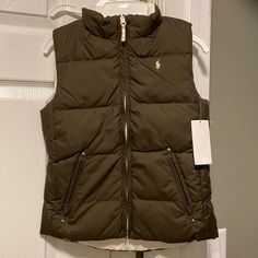 Size 6x Reversible Vest Brand New With Tags Gorgeous! Perfect For Fall/Back To School Smoke Free Home Brown And Cream Fall Back To School, Ralph Lauren Vest, Reversible Vest, Fall Back, Kids Jacket, Back To School, Jackets & Coats, Ralph Lauren, Cream