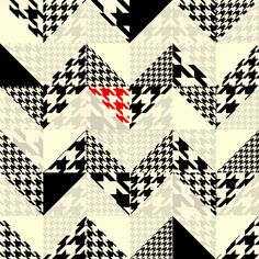 an abstract pattern with black and white checkered squares, which are arranged in different directions