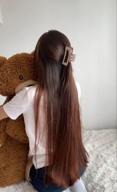 Easy Hairstyles For Thick Hair, Long Hair Pictures, Hair Up Styles, Hair Stylist Life, Easy Hairstyles For Long Hair, Beautiful Long Hair