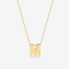 14k Solid Gold Initial Necklace - Gold Personalized Name Necklace - 14k Letter Necklace - Fine Jewelry - Gift for Mom, Wife - Birthday Gift 14k Solid Gold Customized Initial Necklace will be stylish and elegant on your neck. You can wear Real Gold Letter Pendant everyday. Alphabet necklace is very suitable and minimalist style. HAPPY MOTHER'S DAY * HAPPY VALENTINES DAY * HAPPY BIRTHDAY * You are going to LOVE it 🔳WARRANTY🔳 *6 Months warranty. *Free Shipping without price limit. *Easy Return an 14k Gold Initials Necklace For Mother's Day, 14k Gold Initial Pendant Name Necklace For Formal Occasions, Formal 14k Gold Name Necklace With Initial Pendant, Tan 14k Gold Necklaces With Initials, Classic Tan Necklace With Initials, 14k Gold Initial Pendant Necklace With Name, 14k Gold Name Initial Pendant Necklace, Gold Nameplate Initial Necklace In 14k Gold, 14k Yellow Gold Monogram Charm Necklace