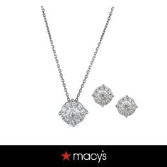 in stock Macy's Diamond Jewelry With Halo Setting, Macy's Jewelry With Halo Design For Gifts, Macy's Wedding Jewelry With Halo Design, Macy's Round Cut Jewelry With Halo Setting, Macy's Halo Design Wedding Jewelry, Macy's Jewelry With Halo Round Cut Design, Macy's Jewelry With Round Halo Design, Macy's Round Cut Halo Design Jewelry, Macy's Halo Design Round Cut Jewelry