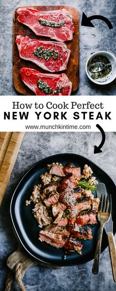 how to cook perfect new york steak