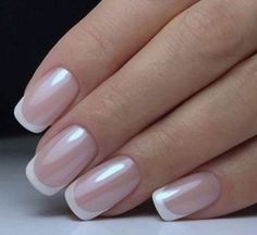 Sophisticated Nails, Manicure Nail Designs, Subtle Nails, Fancy Nails Designs, Work Nails, Pearl Nails, Cute Gel Nails