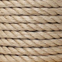 rope is shown close up in this image