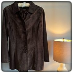 Vtg Coach Suede Leather Long Front Button Up Jacket 100% Leather Classic Dark Chocolate Brown Euc - Never Worn - No Flaws. No Stains, No Holes, No Tears, No Pulls, No Snags, No Pilling, No Buttons Missing, No Loose Seams Etc Due To Lighting, Color Of The Item May Slightly Vary Compared To Photos. Laying Flat Approx. Measurements: Pit To Pit 19” - Length 29” - Sleeve 24” + 4” (Shoulder) 28” Total Photos All Rights Reserved Sfhome * Bundle Discount Available + Shipping Savings + No Trades Lighting Color, Outfit Collage, Button Up Jacket, Dark Chocolate Brown, Coach Jacket, Long Jacket, Detailed Pictures, Vintage Coach, Chocolate Brown