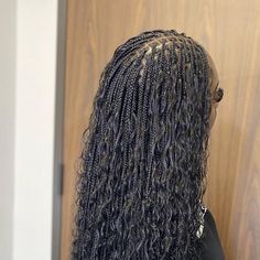 Small Bohemian Knotless Braids Short, Small Boohoo Knotless Braids, Small Knot Less Boho Braids, Extra Small Bohemian Knotless Braids, Small Bohemian Knotless Braids With Color, Mid Back Boho Knotless Braids, Bohomeian Knotless Box Braids, Boohoo Knotless Braids, Full Boho Knotless Braids