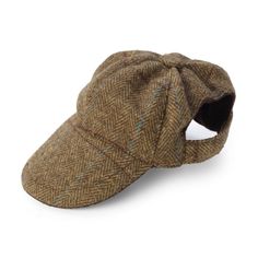 Brown Tweed Hat Bee Dog, Buzzy Bee, Dapper Dogs, Dog Hotel, Holiday Bows