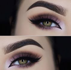 Makeup Inspiration Más Purple Wedding Makeup, Purple Eye Makeup, Best Makeup Tips, Purple Eyes